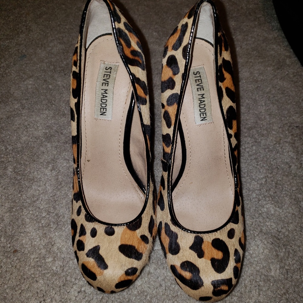Steve Madden Leopard Heels